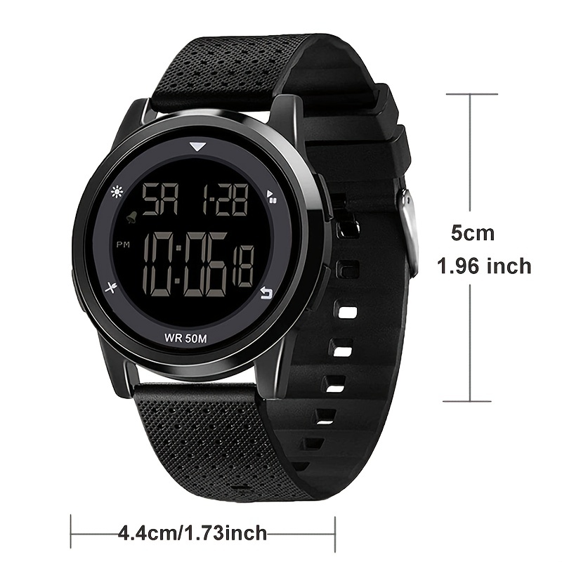 Waterproof Stainless Steel Ultra Thin Digital Sport Watch For Teenager Ideal choice for Gifts