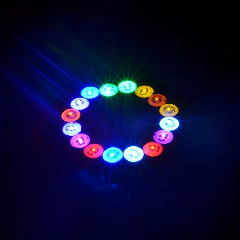 2PCS LED Magnet Earrings Party Colorful Earrings, No Ear Holes