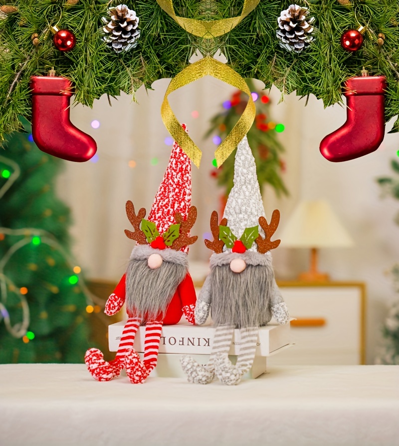 木製オーナメント アヒル ガチョウ ベル レトロ クリスマス