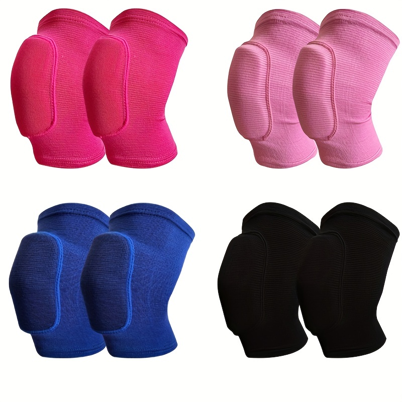3 pares de rodilleras de voleibol, rodilleras de compresión, suaves y  transpirables, rodilleras de voleibol para mujer, rodilleras protectoras  para