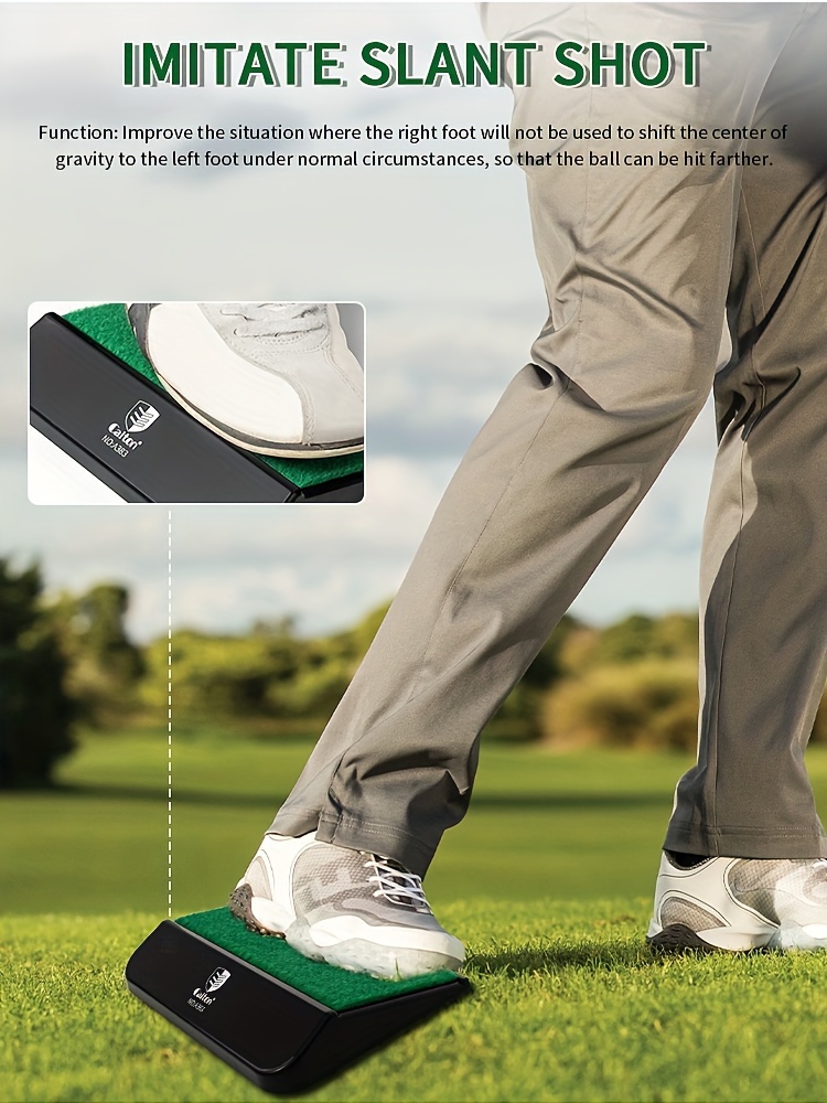 improve your golf game with the golf weight transfer trainer simulate swing motion in natural environment for enhanced stability power details 2