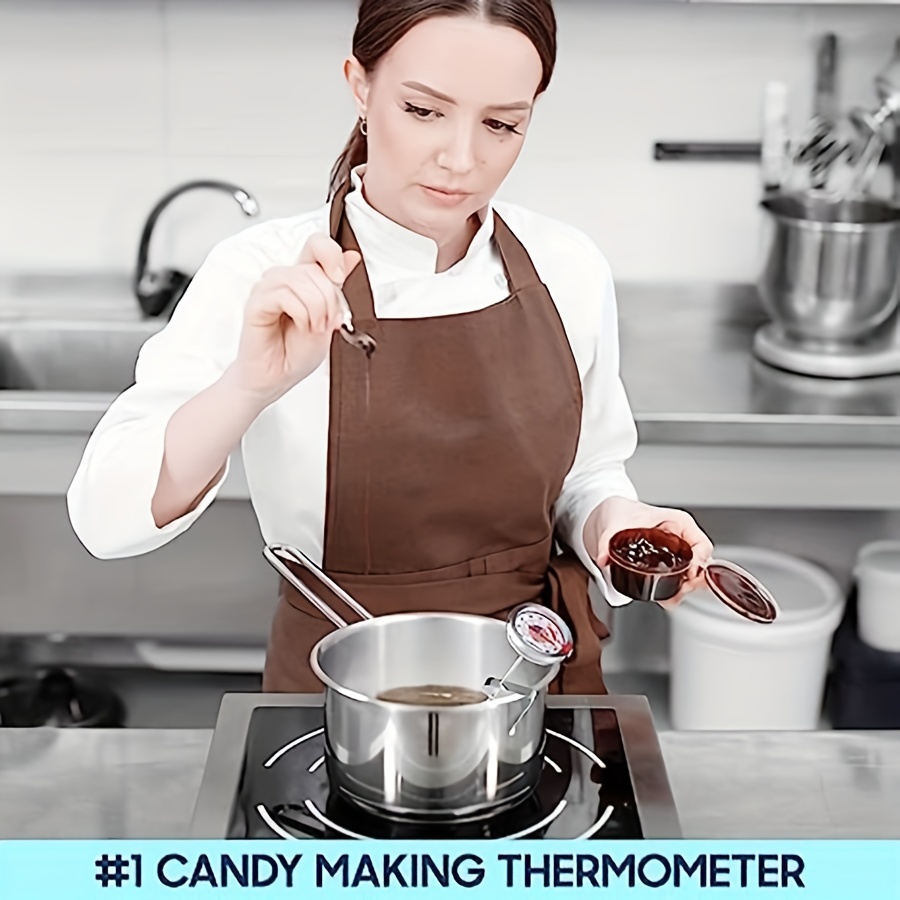 Candy Deep Fry Thermometer With Probe, Instant Read Food