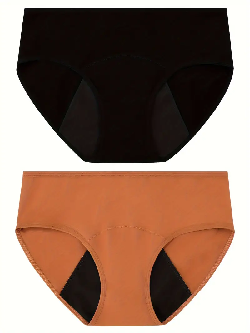 Pimfylm Cotton Thongs Overnight Period Underwear for Women - Absorbent  Period Panties Heavy Flow Dark Blue XX-Large 