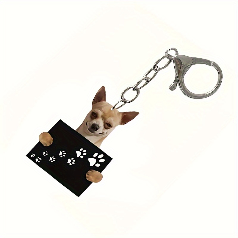 Accessori per borse a catena, Gioielli Llaveros, Accessori per cani, Portachiavi Akita