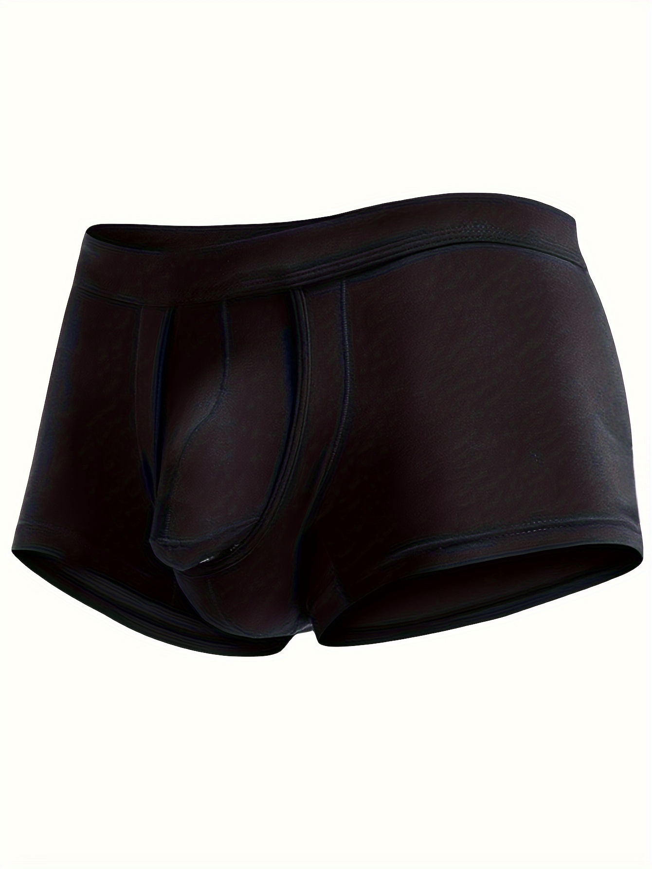 Men's Boxer Briefs Underwear Passion T-back perspective Gauze Hole Underpant