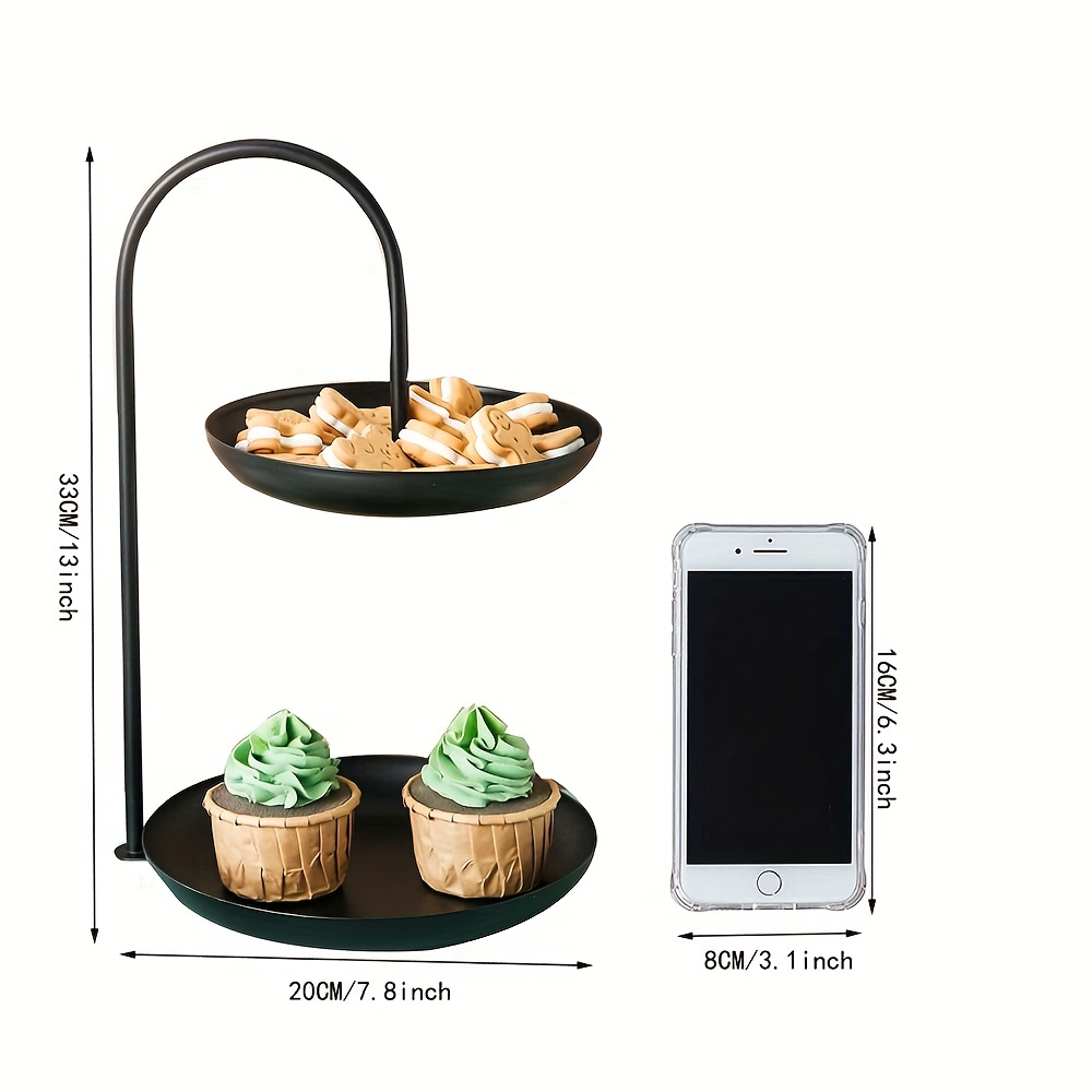 Fruit Basket For Kitchen Double Layer Cake Stand Fruit - Temu