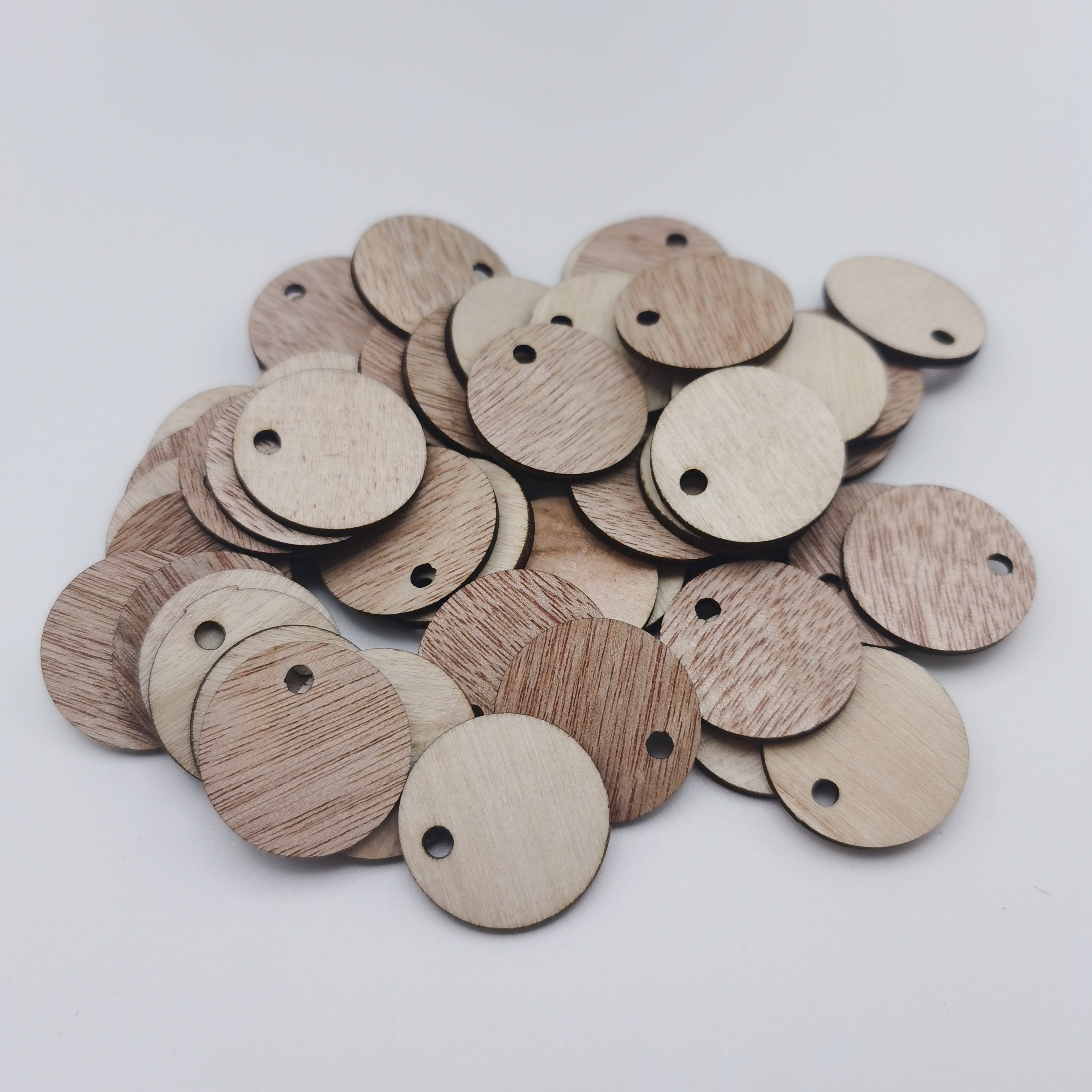 Wood Circles For Crafts Wood Rounds Wooden Cutouts For - Temu