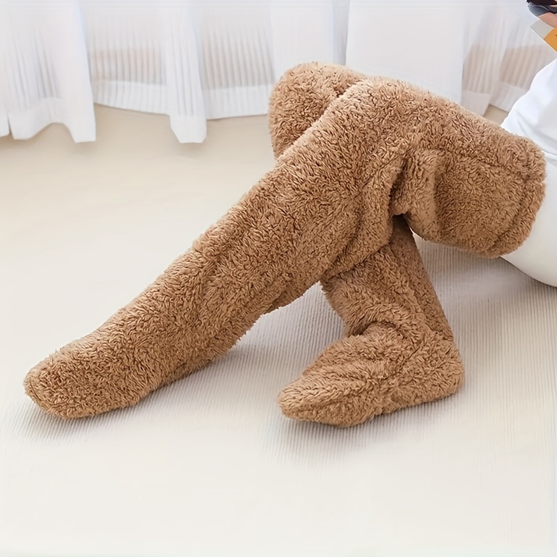 Over the knee outlet slippers