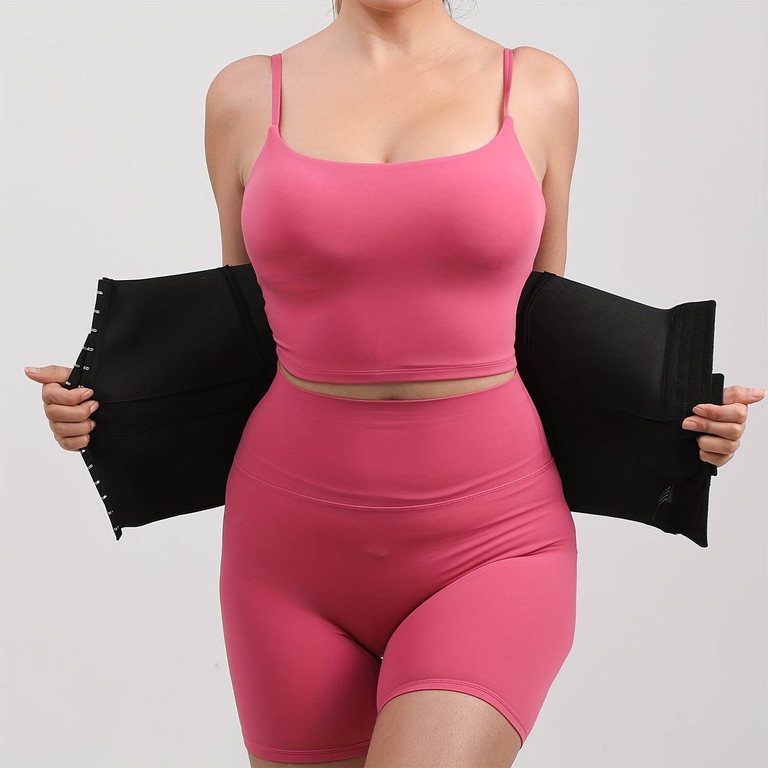  DreamHigh Women's Latex Waist Trainer Corset Shaper Cincher  Shapewear XL Pink : Sports & Outdoors