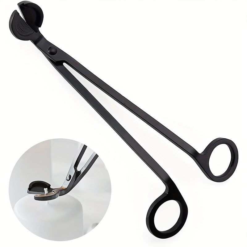 Solid Color Candle Wick Cutter Black Iron Candle - Temu