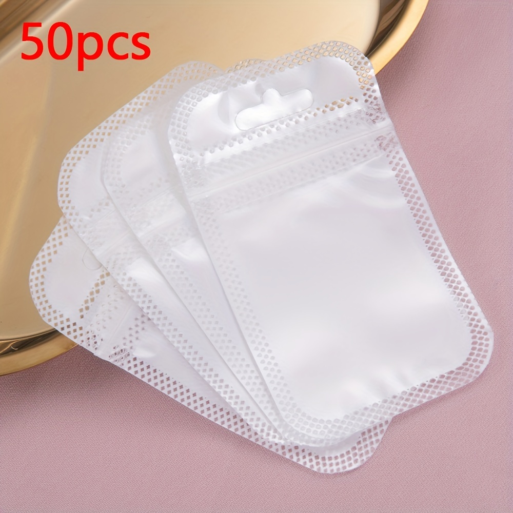 100PCS Plastic Clothes Packing Bags Transparent Garment Packing Bag Clothes  Sports Shoes Self-sealing Bags Self-adhesive Leather 