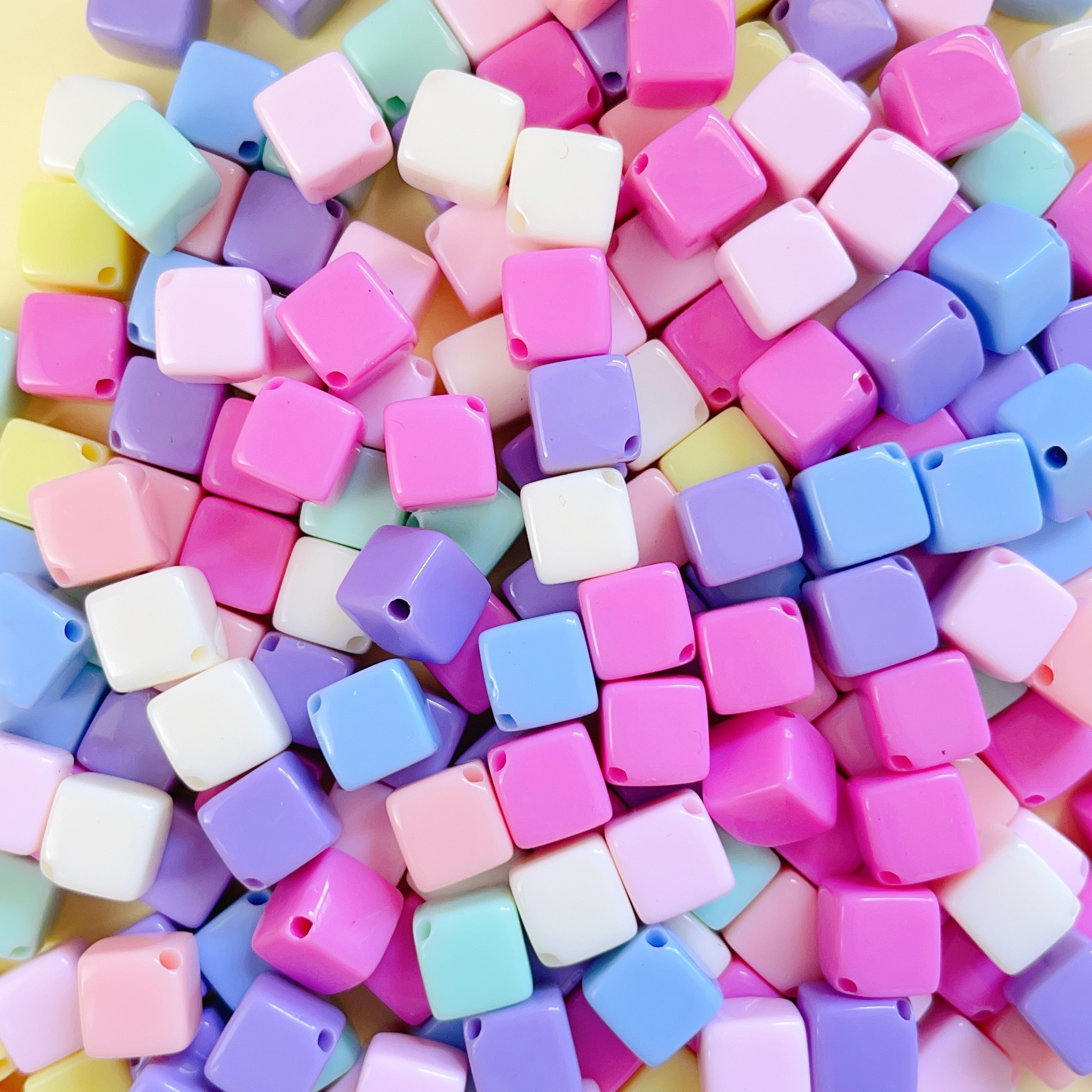 Fashion Candy Color Cross Shape Beads For Jewelry Making Diy - Temu