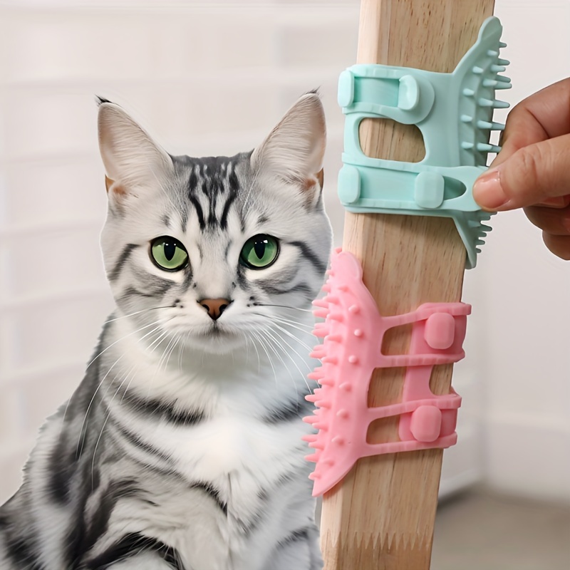 Pet Toy Scratching Tickle Cats Hair Brush Funny Cat Toy as seen on