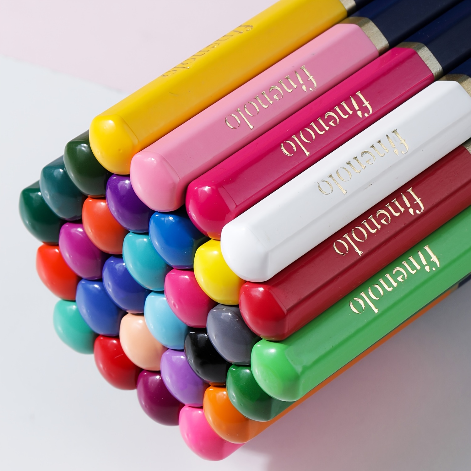 finenolo 72 Colored Pencils for Adult Coloring Books, Soft Core