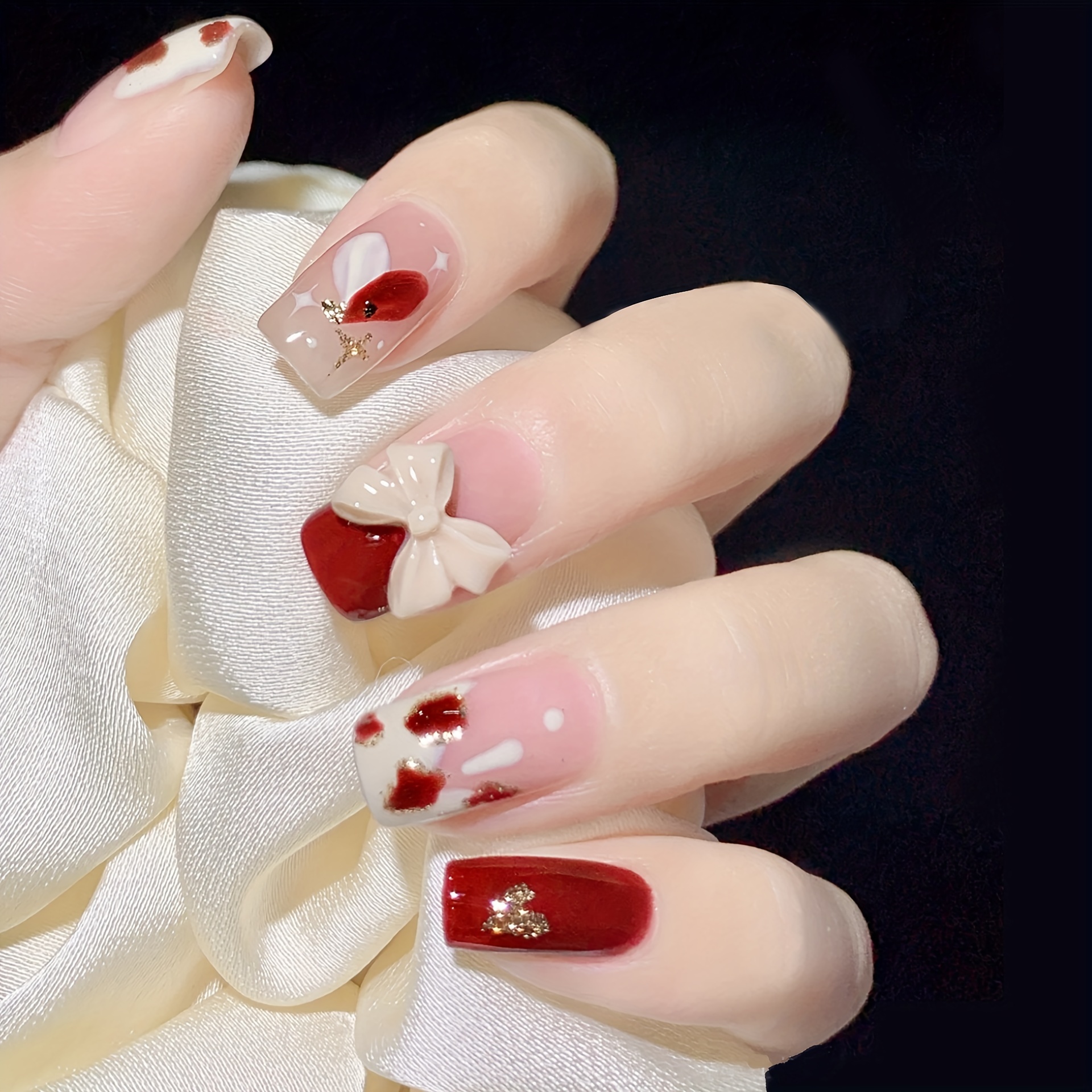 Bow Nails - Temu