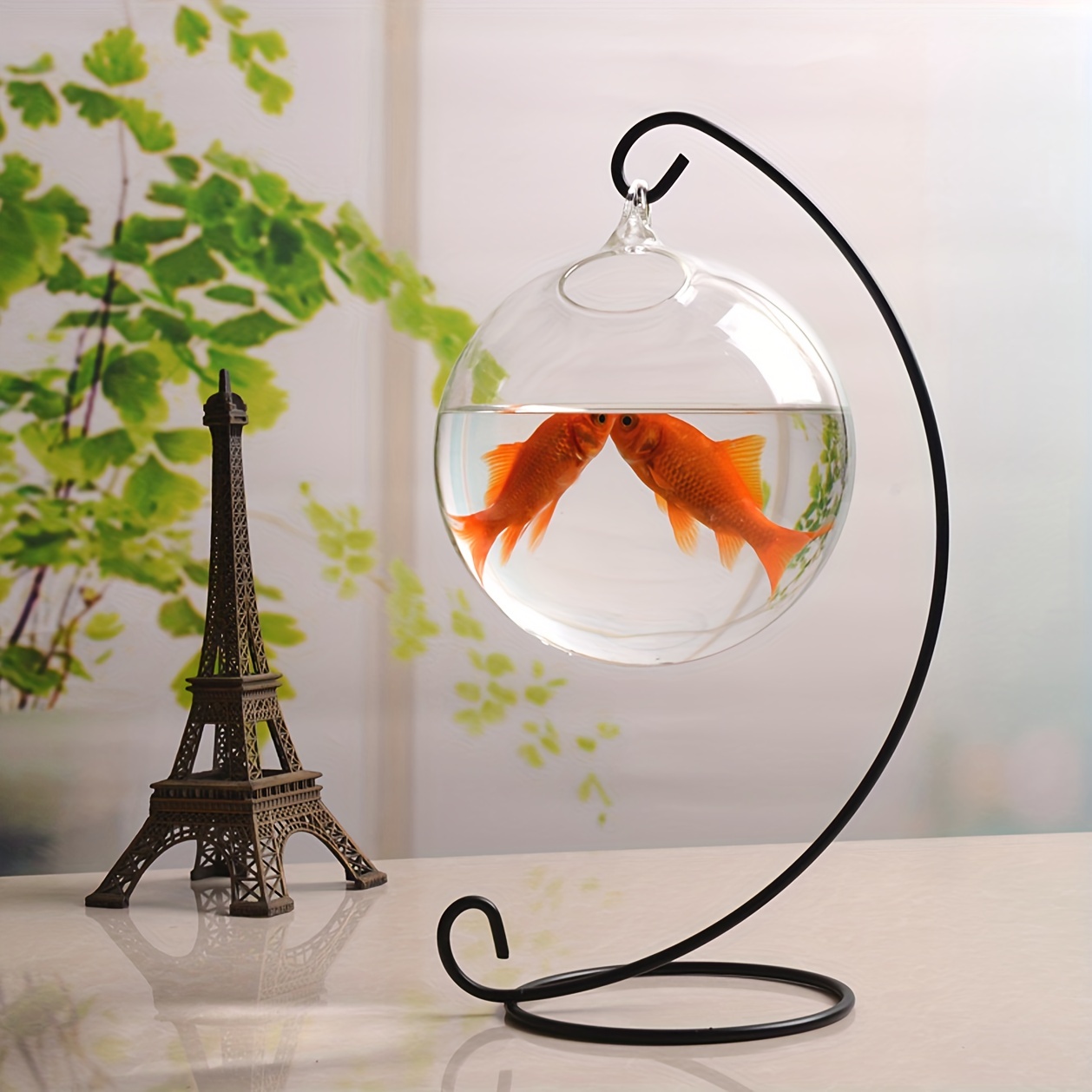 Creative Hexagonal Glass Fish Tank Fish Bowl Vase Desktop - Temu