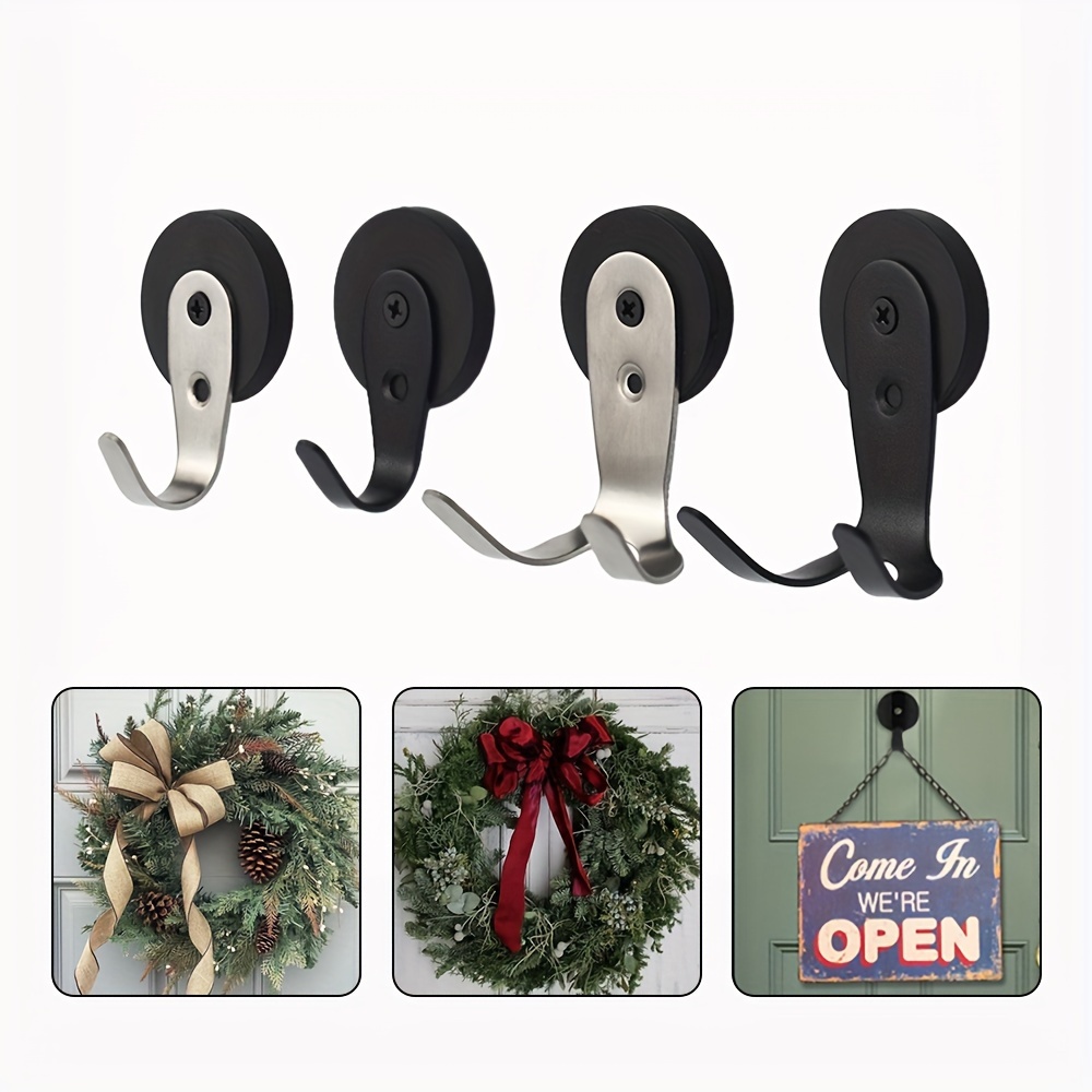 Magnetic door wreath discount holder