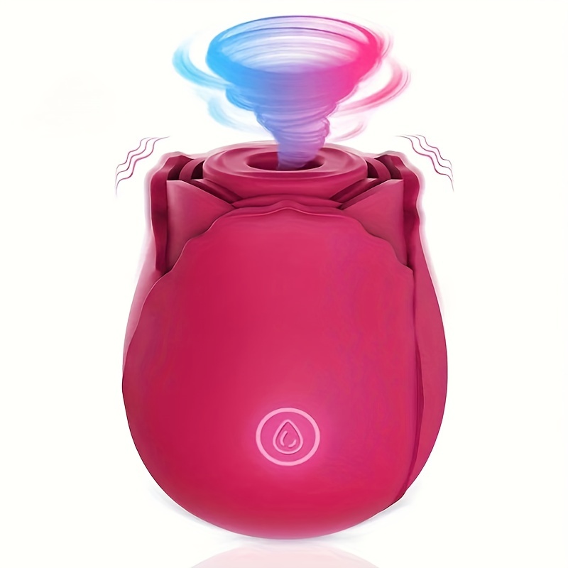 Rose Vibrator For Women Rose Toy Vibrator With 10 Sucking - Temu