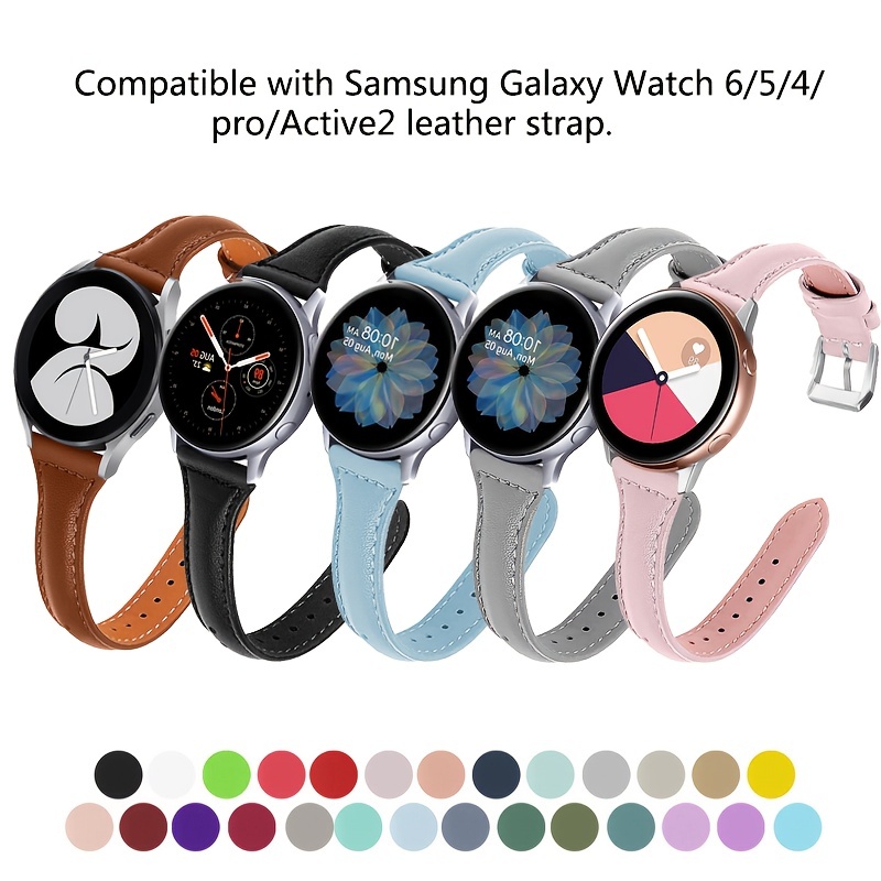 Galaxy Leather Watch Bands - Temu