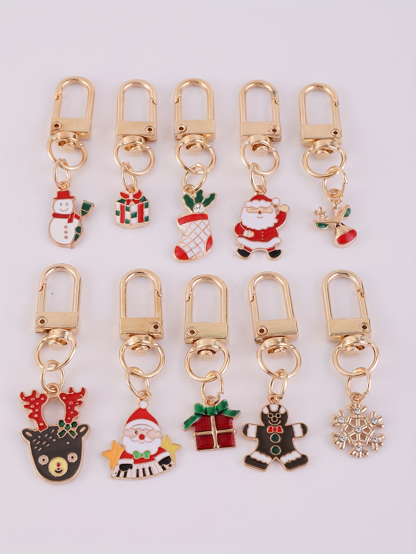 Temu Cute Perfume Bottle Keychain Golden Alloy Key Chain Ring Purse Bag Backpack Charm Earbud Case Cover Accessories Women, Christmas Styling & Gift