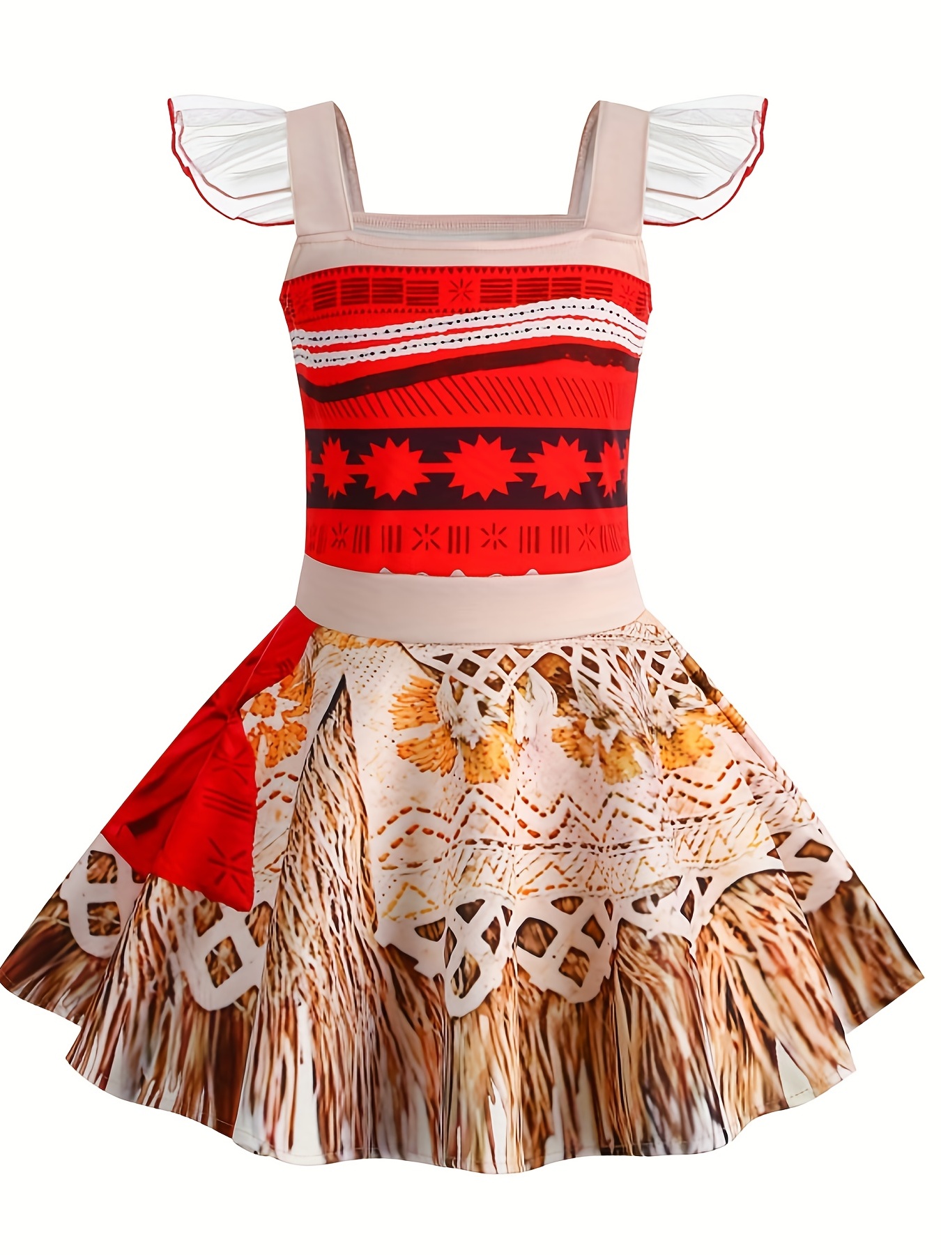 Niña vestida de discount moana