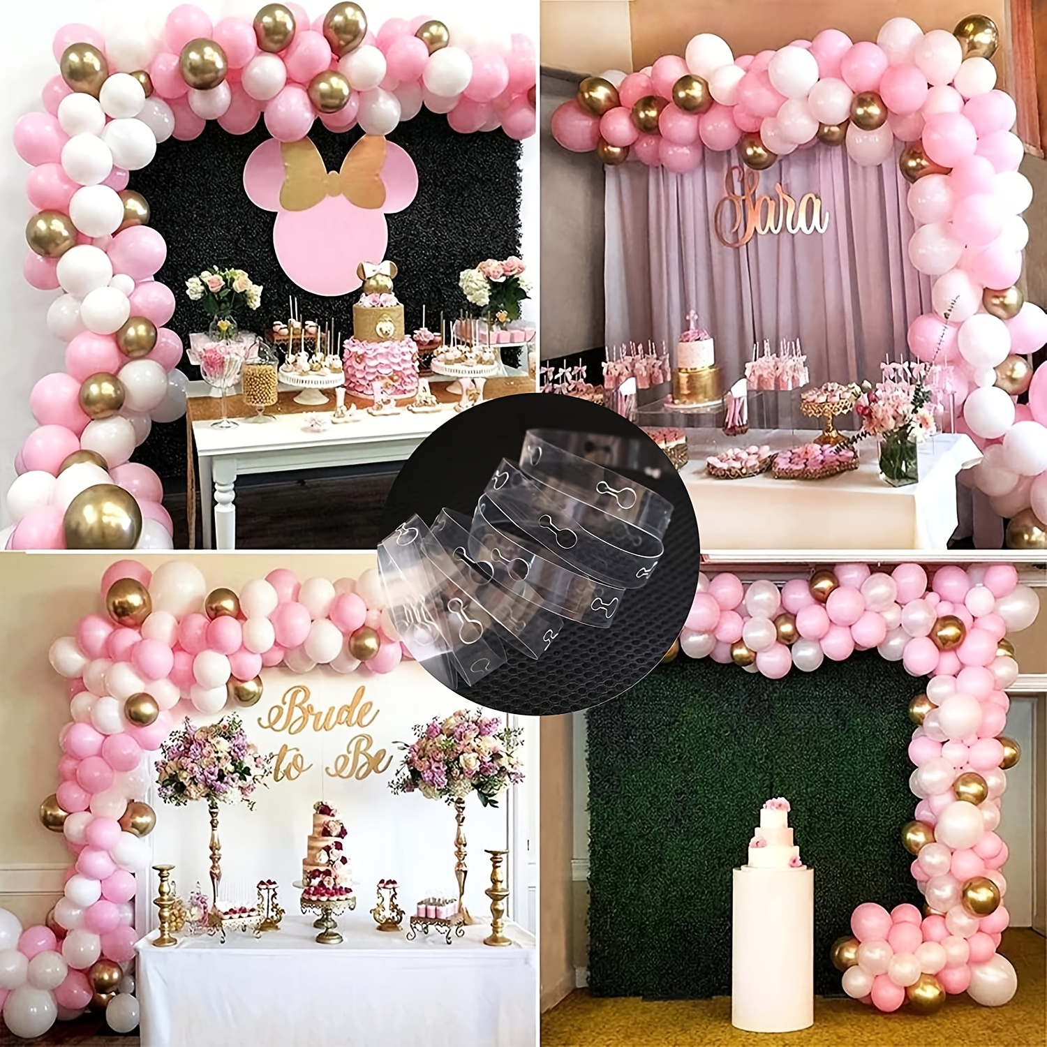 Produits tiers Chaîne de décoration de mariage personnaliser ballon  anniversaire mariée partie Décoration de Ballons Les ballons SET (B1129) -  Chine Partie d'articles et cadeau d'anniversaire prix