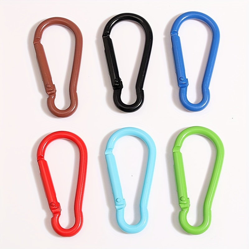 5pcs Lobster Claw Clasps Keychain For Jewelry Making, Candy Color Alloy  Lobster Clasp Swivel Trigger Clips Key Chain Ring For DIY Craft Jewelry  Making