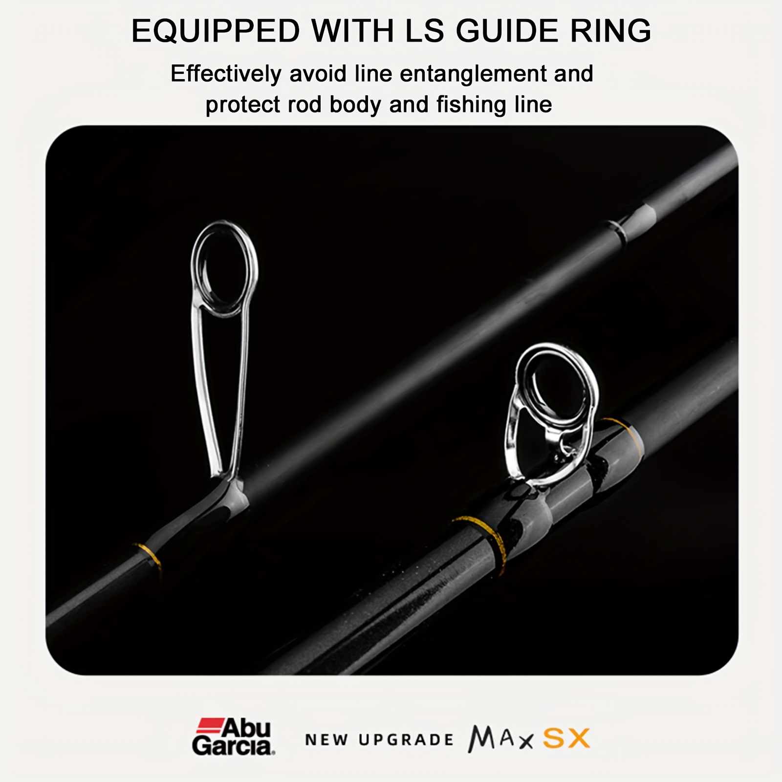 Abu Garcia Maxsx Lightweight Portable 4 section Fishing Rod - Temu
