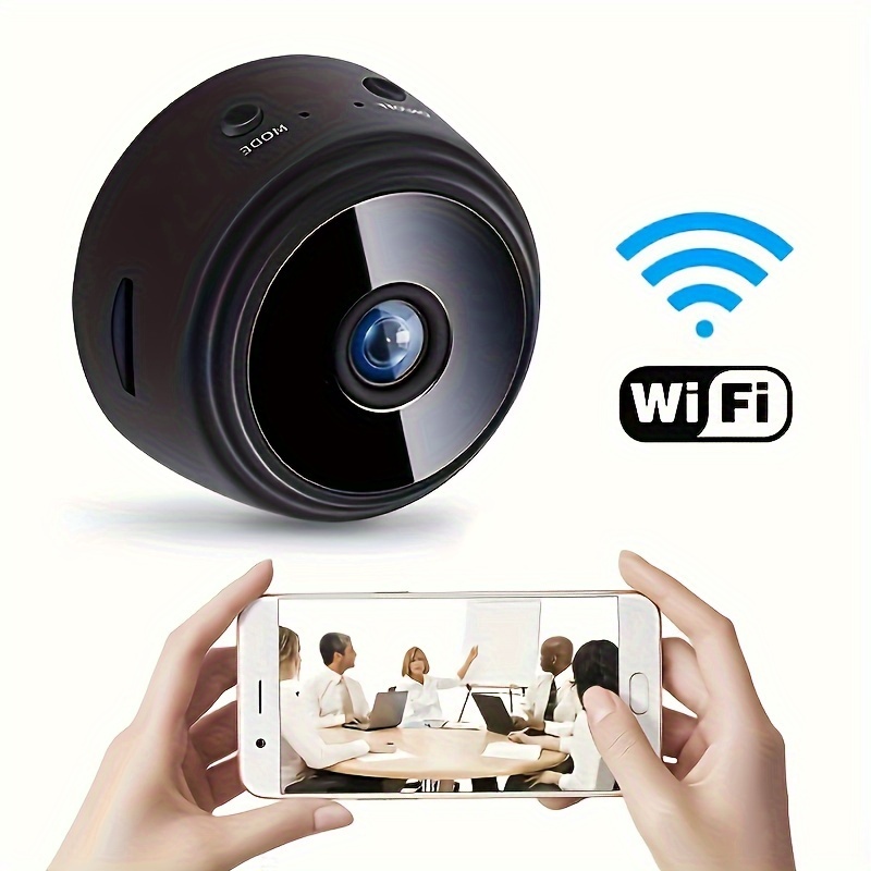 Divers Marques - Mini caméra de surveillance IP WIFI HD 1080p, vision  nocturne 150°, détecteur de mouvement, 1300mAh 3h30 d'enregistrement -  Caméra de surveillance connectée - Rue du Commerce