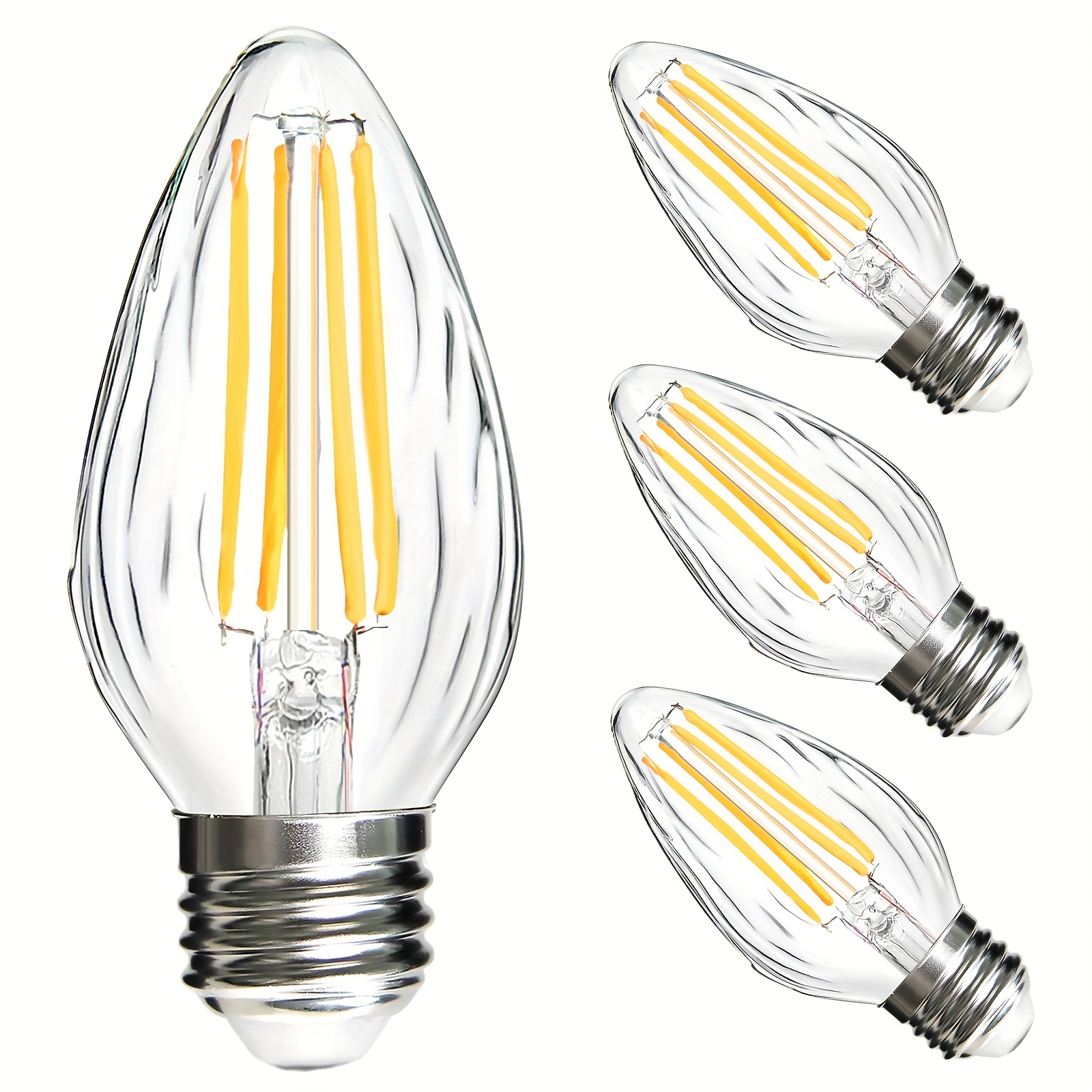 E14 LED Filament Bulb Retro Edison Glass Bulb for Home Ceilling Decoration  C35/C35L/G45 