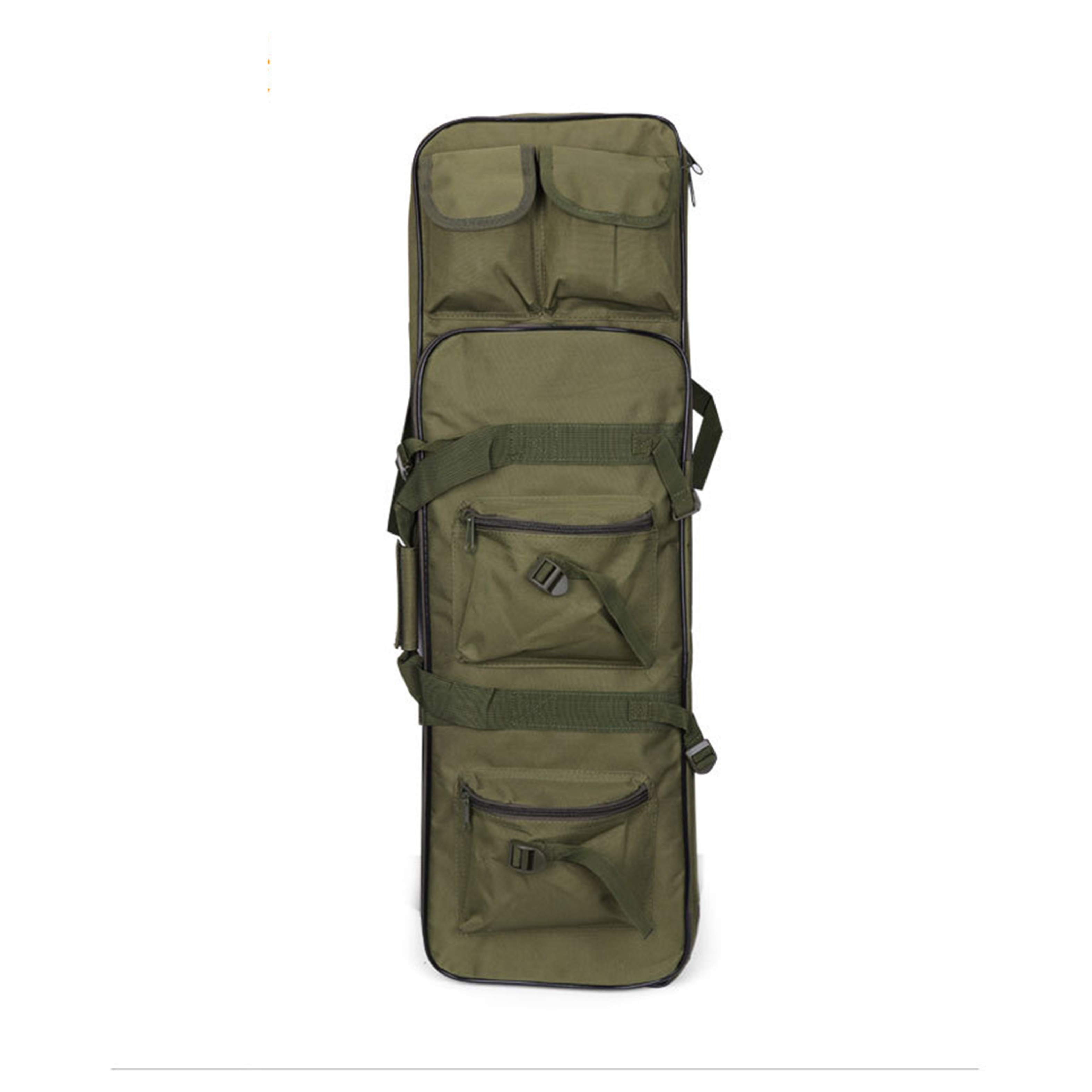 Outdoor Fishing Bag High Strength Hard Shell Fishing Rod Bag Backpack  Fishing Equipment Storage Box (Black 120 * 20 * 14cm)
