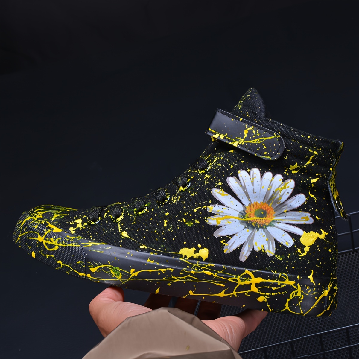 Shoes with daisies hot sale on them