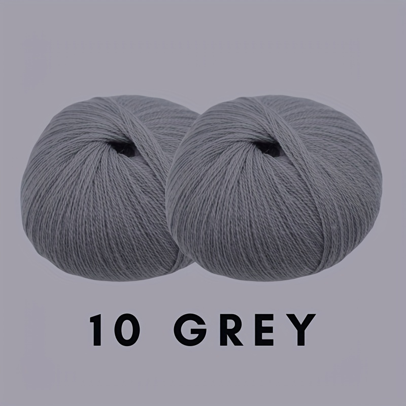 2 Strands 100% Fine Imitation Wool Thread Crocheting - Temu