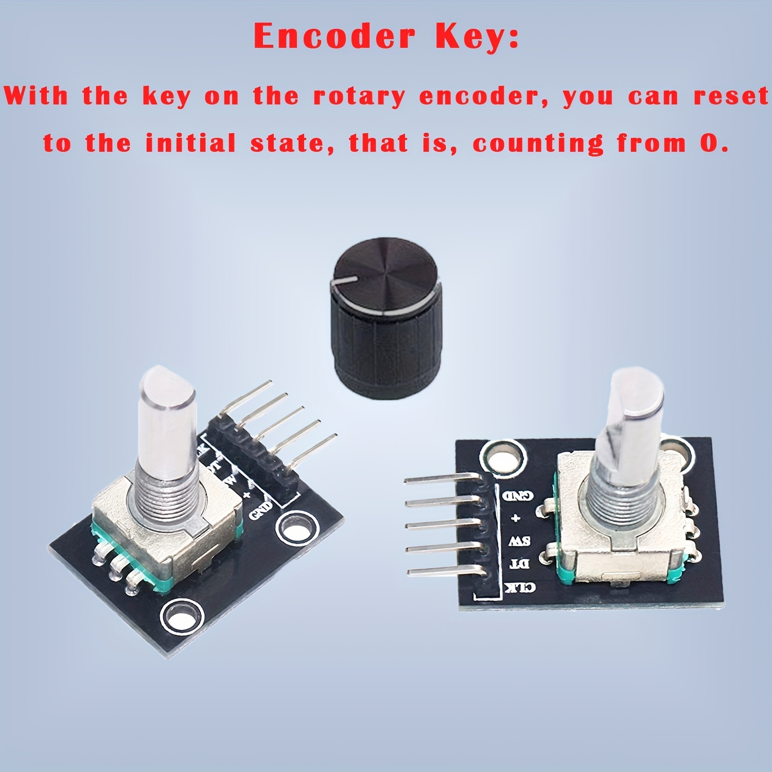 Unlock Endless Possibilities with 3pcs KY-040 360 Degree Rotary Encoder  Modules for Arduino!