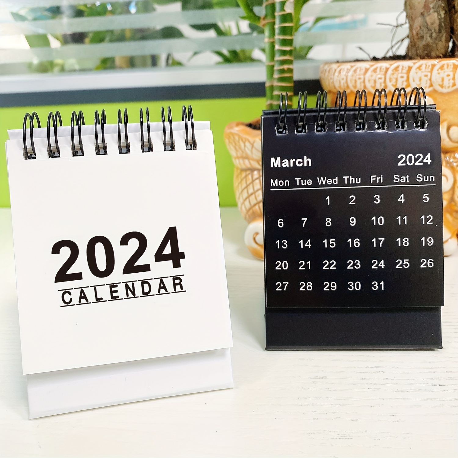 PAR - calendrier 2024 Calendrier de Bureau 2024, Petit Calendrier