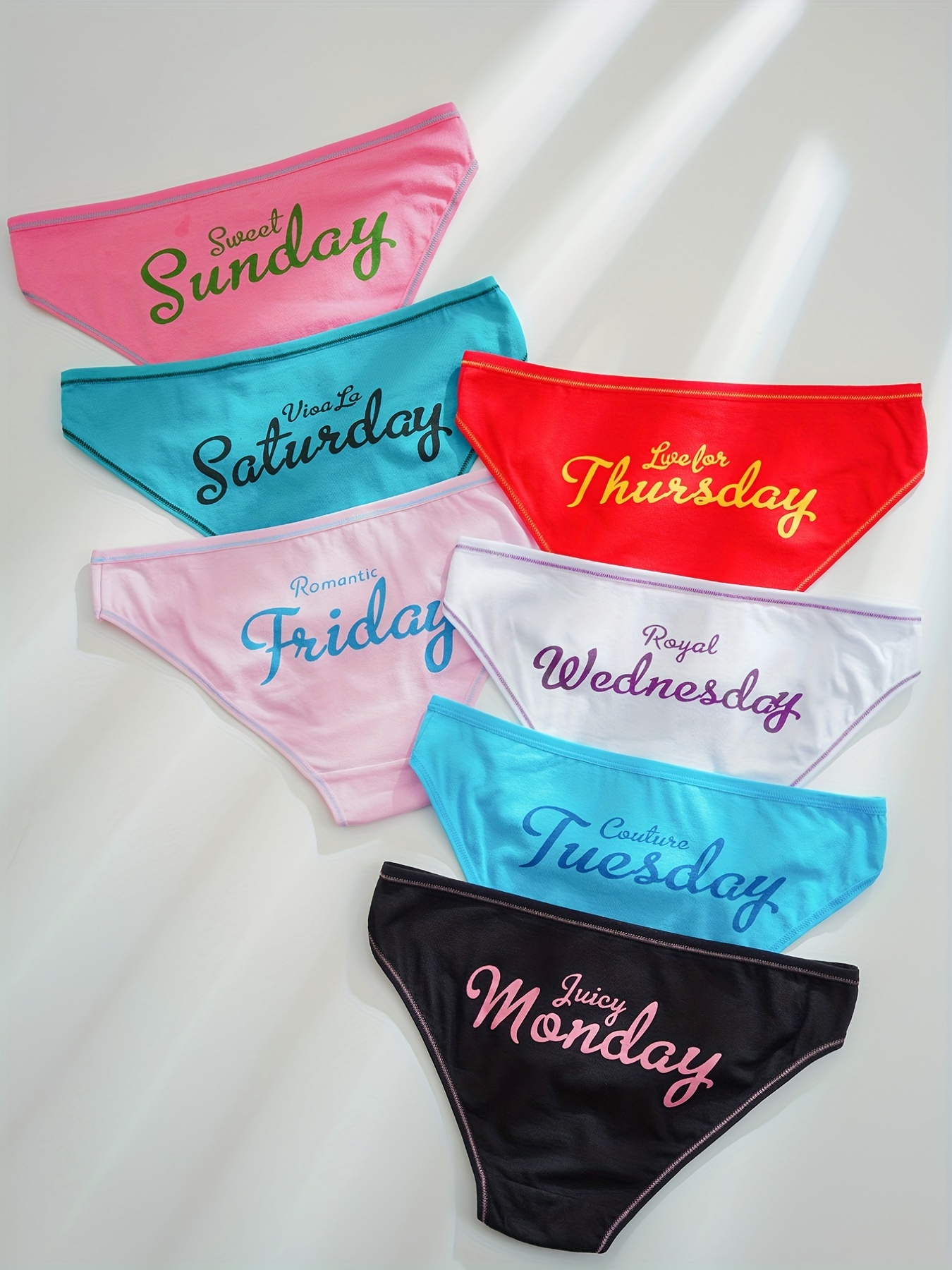 Simple Solid Briefs Comfy Low Waist Everyday Intimates - Temu