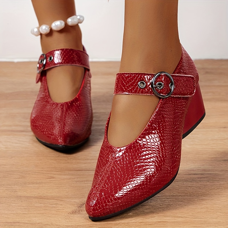 Red Shoes Women Heels - Temu Australia