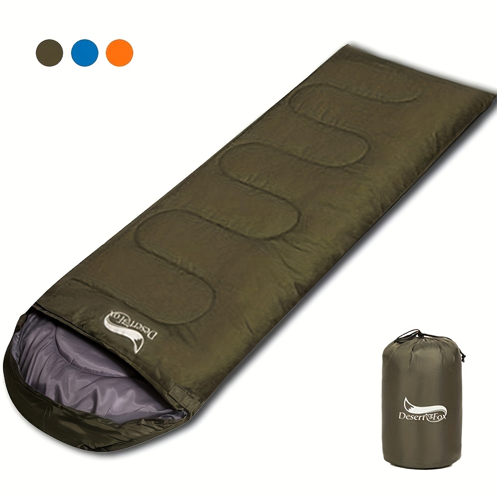 

1pc Ultralight Sleeping Bag For Adults - 1kg Portable Bag For Hiking, Camping, And Backpacking - Warm And Comfortable With Compact Design