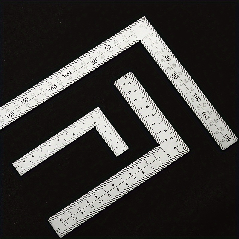 Square Angle Stainless Steel Square Ruler L Shaped Ruler