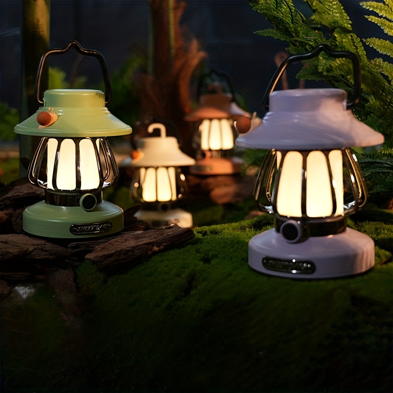 Mini Retro Camping Lantern, Camping Led Light Retro