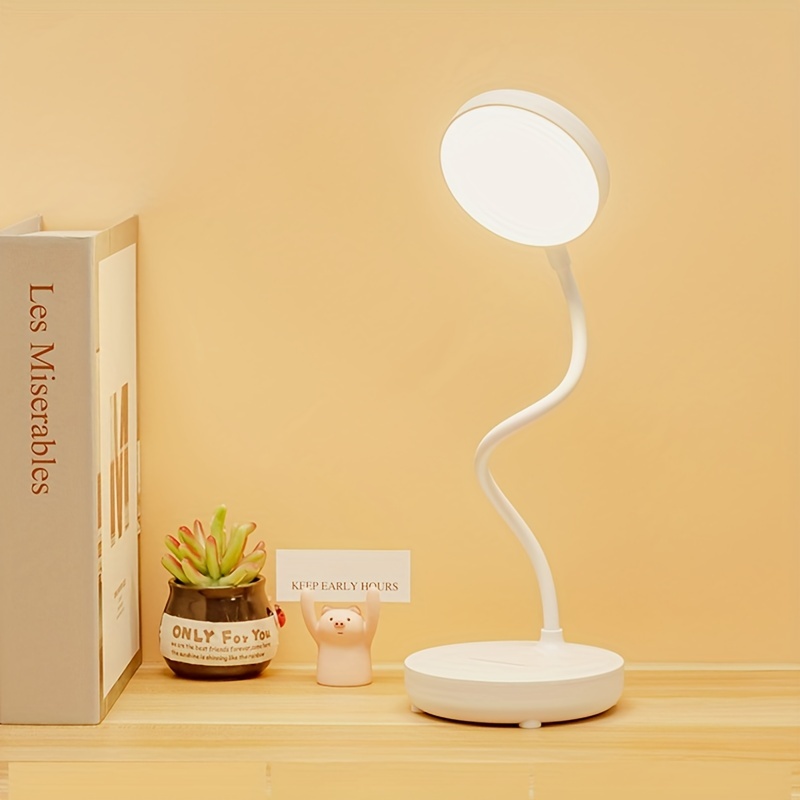 Lámpara para , Lámpara de escritorio LED para Lámpara USB Recargable  Regulable Lámpara para Interruptor sensible al , Amarillo Yinane lámpara de  escritorio de dormitorio