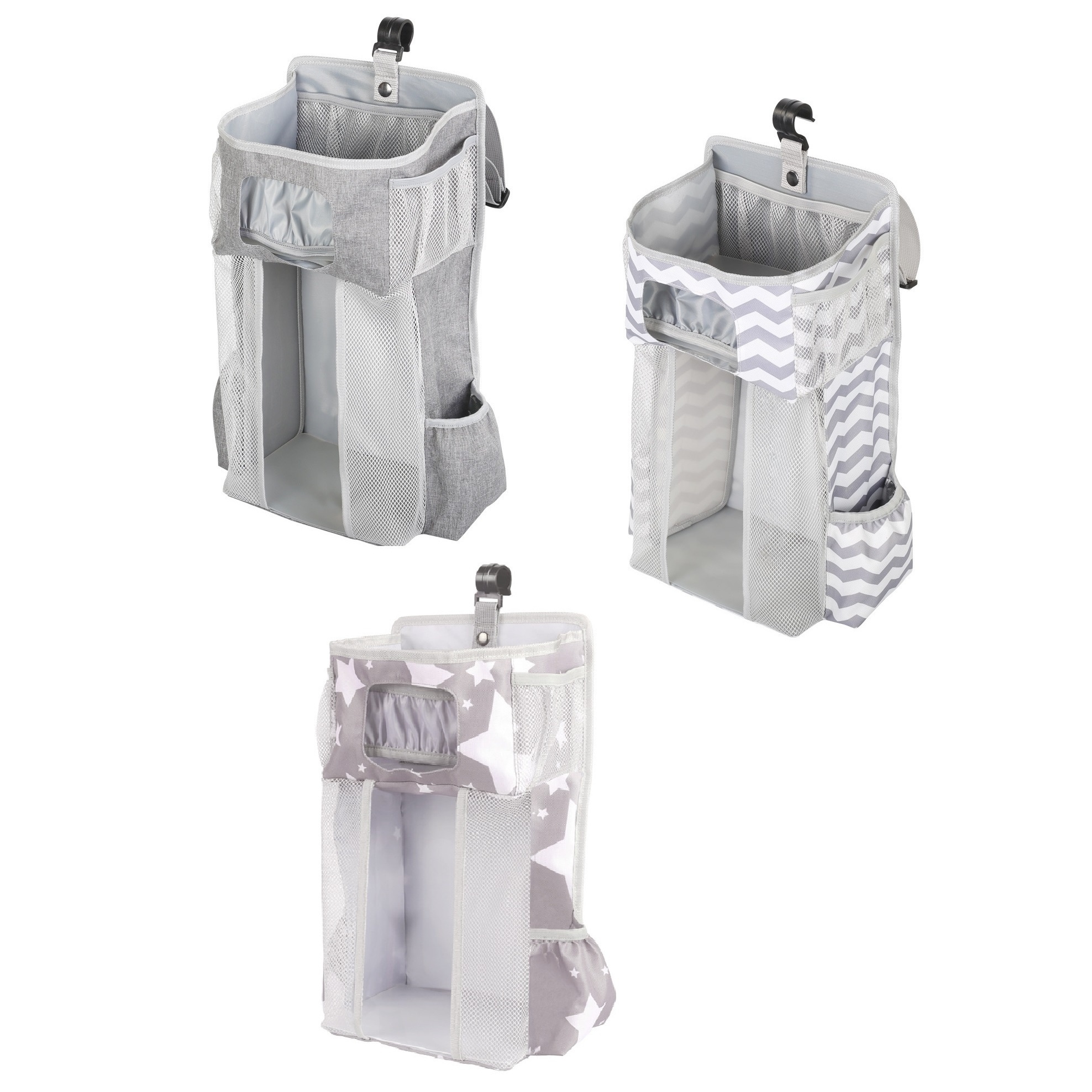 Baby Bedside Hanging Bag Diaper Clothes Organizer Storage Bag