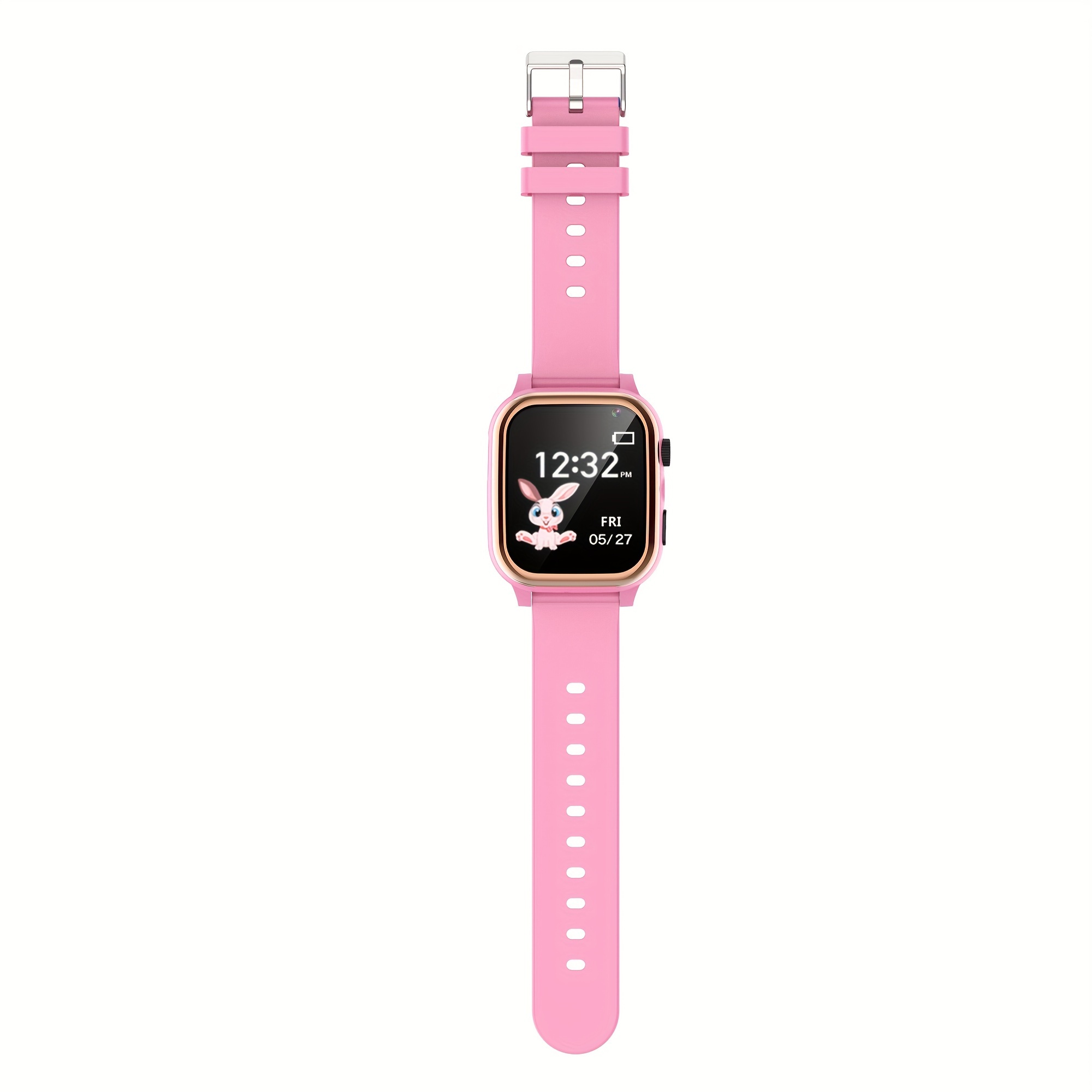 Smart Watch for Kids with Video Camera Music Player Educational Birthday  Gifts for 6 7 8 9 10 11 12 Year Old Boys (Pink)