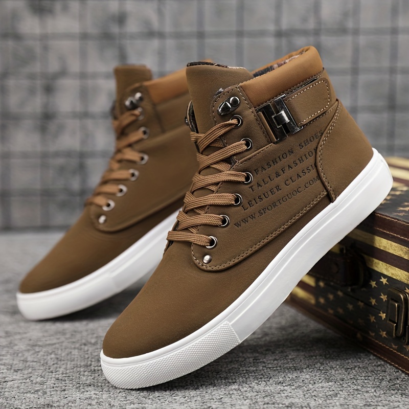 Men's Warm Canvas Boots