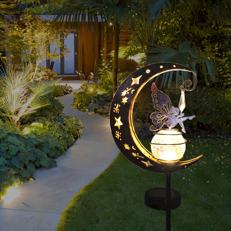 4 in. Solar Powered Outdoor Fairy Lantern