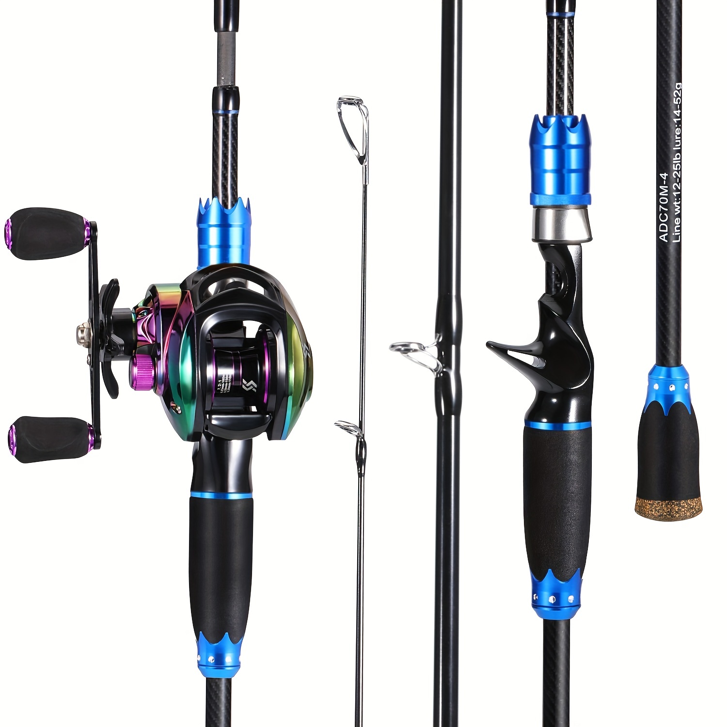 Freshwater Long Throw Fishing Pole Single Rod Straight-Handled Fishing Rods  Fishing Rod and Reel Combo Set with Free Bait Box for New, Rod & Reel  Combos -  Canada