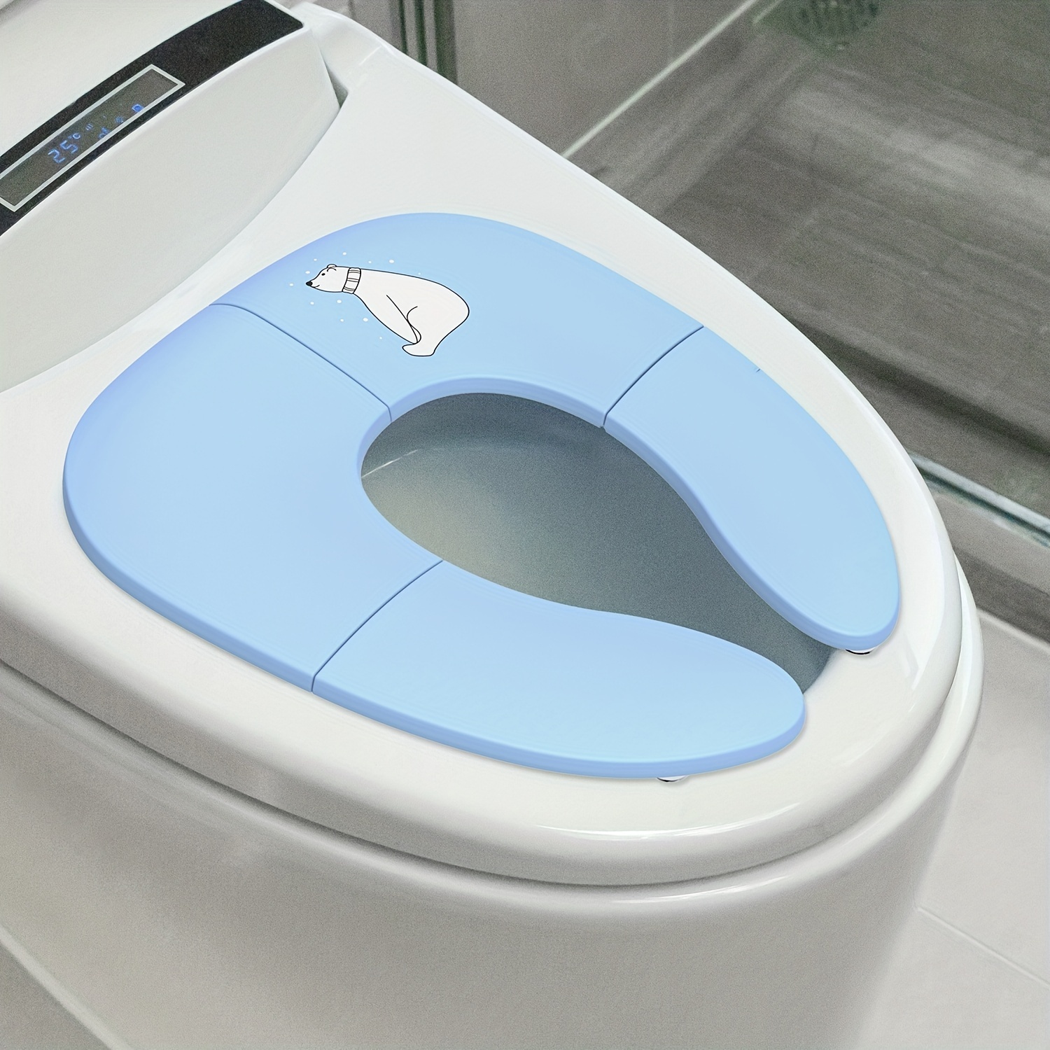 Boys And Girls Potty Training Seat Fits Round And Oval Toilets White