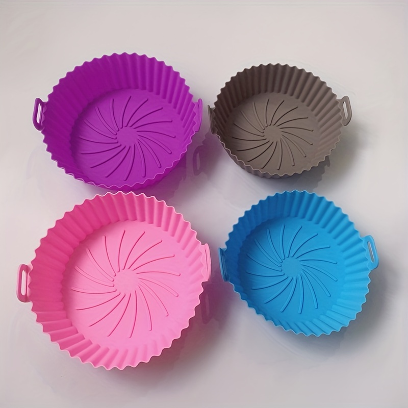 Silicone Air Fryer Basket Liners, 1Pcs Reusable Air Fryer Silicone