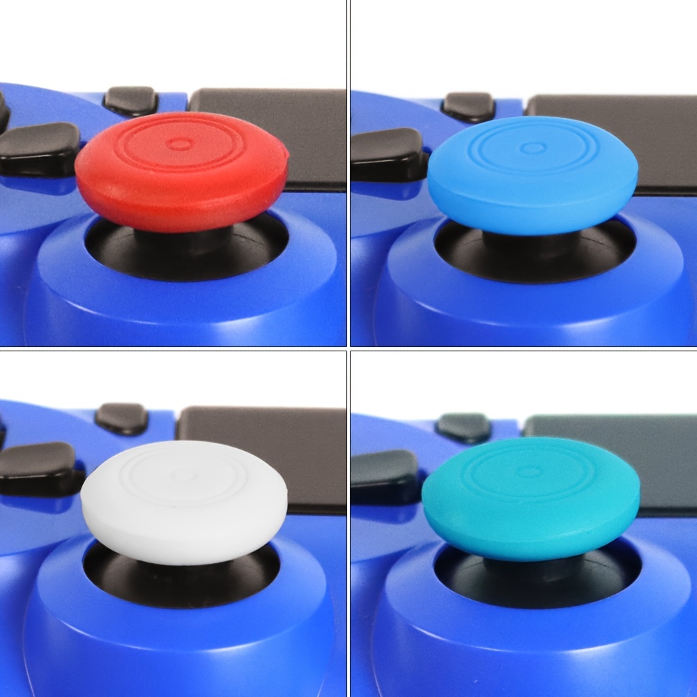 Random 10/20pcs Silicone Gel Thumb Stick Grip Caps