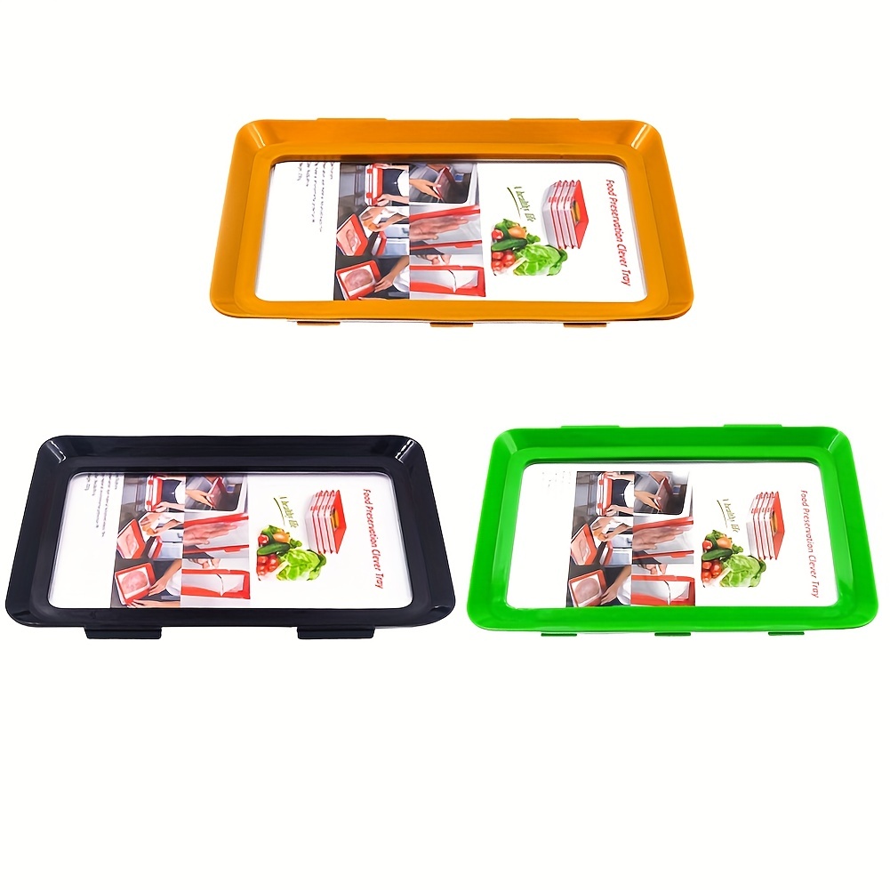 Food Preservation Tray (Pack of 2) Vacuum Preservation Tray